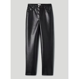 Wilfred 'Melina' Black Polyurethane Pant Size 4